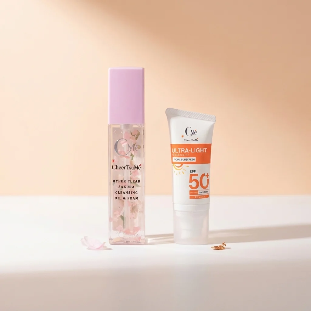 เซ็ต Clean & Protect สกินแคร์ คลีนซิ่ง กันแดด สำหรับผิวแพ้ง่าย CMe